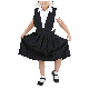  Wholesale Sleeveless Woven Skirt Private School Uniform Pleated Jumper Dress