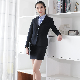  New Promotional Slim Fit Business Ladies Office Bank Uniform