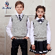  Wholesale Winter Custom School Uniform Kid V Neck Sweater Vest