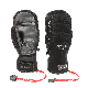  Flutter Series Inner Palm Protection Finger Ski Gloves&Mittens Black Down