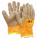  Winter Safety Polyester Brushed Latex Foam Half Coated Rubber Industrial Work Protective Labor Garden Glove