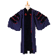 Custom Graduation Uniform Phd Black Graduation Gown
