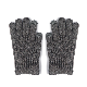  Wholesale Winter Warm Wool Acrylic Thicken Men Knitted Gloves