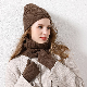  Warm Women 100% Merino Wool Winter Scarf Beanie Hat and Glove
