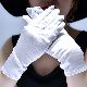  Ladies Wedding Dress Accessories Bridal Wedding Satin Cropped Ceremonial Gloves