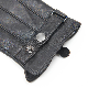 Women′s Black Thick Winter Lamb Fur Lined Genuine Dress Leather Gloves