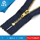  Brass Yg Zipper with Semi Auto Lock Slider for Jeans
