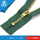  Bag/Clothing/Garment Gold Custom Metal Zipper