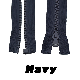 Navy Color 5# Open-End Auto Lock Resin Zipper Eco Plastic Sewing Zippers