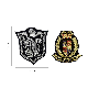 Hot Sell Custom Badges Style High Density Embroidered Letters Stoney Patch for Clothing Bags Hats Caps