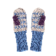 Warm Thickened Wool Blend Women′ S Autumn and Winter Cycling Niche Hole Design with Finger Gloves