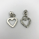  Heart Type Pendant Bag Assembly Nylon Resin Metal Zipper