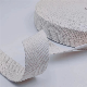 New Thickened White 4cm Herringbone Cotton Belt Made of Pure Cotton Material manufacturer