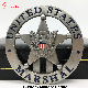  China Factory Custom Logo Metal Zinc Alloy Lapel Pin Badges Honor Security Enamel Pins Military Police Badge