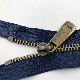 #5 Metal Zipper Y Teeth Anti-Brass Close End