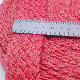  Chinese Manufacturer of 4cm Red Woven Jute Ribbon for Festive Decoration