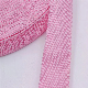 Wholesale 3cm Pink PP Grass Ribbon with Multiple Specifications