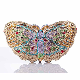  Colourful Butterfly Crystal Animal Shape Clutch Evening Bags