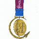  Factory Wholesale Custom Logo Design with Gift Box Carnival Military Police Honors Commemorative Enamel Award Metal Badges Running Sports Medal