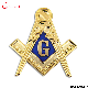 Factory Custom Metel Free Mason Logo Badge Pin