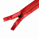 No. 5 Waterproof Nylon Zipper Red Tape with Triangle Puller