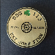  Double Side Coin Plated Gold