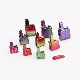 Custom Design Iridescent Zipper Pin&Box Rainbow Zipper Parts