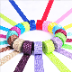  Manufacture Custom High Quality Macaron Color Recycled Polyester Nylon Webbing for Pet Leash & Collar & Webbing Sandal