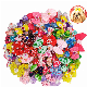  Hot Sale Colorful Pet Dogs Hair Accessories Dog Rubber Bow