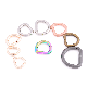 Good Quality Plating Handbags and Bags Iron Wire D Ring