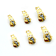 Wholesale Brass Non Magnetic Single Spring Lock Fashion Zipper Head Metal Auto Lock Yg Zipper Slider