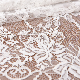  Cotton Non-Elastic Allover Rigid Nylon Tricot Lace Fabric