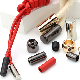  Accept Customization Jacket Color Drawstring Elastic Rope End Spring Lock Metal Cord Stopper