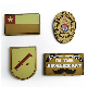  Custom Made High End Soft 3D Hook Backing PVC Patch