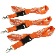  Eco-Friendly Customized Sublimation Neck Strap Lanyard with Polyester Nylon Lanyard