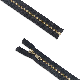 #5 Aluminium Brass Teeth Open End Pipa Slider Zipper