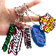  Custom Personalized Fashion PVC Keychain for Souvenir
