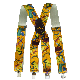  Sublimation Shirt Stay Belt Suspender Locking Clamp for Adult Pants