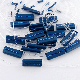  Custom New Arrived Crystal Transparent Strings Plastic Garment Seal Tag