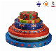  Jude Custom 25mm 20mm National Flag Pattern Heat Transfer Leopard Printed Polyester Pet Webbing for Dog Leash