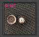 Round Sharp Zamak Plastic Insert Metal Jeans Button