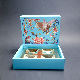 White Coated Paper Chinese Style 4PCS Mooncake Gift Box