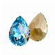  Glass Teardrop Pointback Chatons Rhinestones for Wedding Dress Garments Bag Accessories