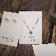  Custom Hair Accessories Hang Tags Scrunchies Necklace Earring Paper Swing Cards Lace Jewelry Tags