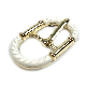  Factory Hot Selling Purse Hardware Metal Zinc Alloy Simple Clip Pin Belt Buckle