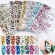  Kingswick Rhinestone Nail Art Decoration Ss12 Ss20 Ab Color Crystal Flatback Non Hotfix 3D Glitter Rhinestone