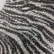 Fashion Zebra Skin Hot Fix Rhinestone Sheet Heat Transfer