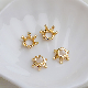  Three-Dimensional Crown Pearl Crystal Pendant Beads Spacers