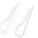  Factory Wholesale Clothes Peg Suit Shirt Clips Clothing Clips Transparent Shirt Clips
