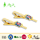  Manufacturers Cheap Custom Logo Luxury Silver Men Cufflinks Tie Clip Bar Set Wholesale Fashion Blank Zinc Alloy Gold Brass Airplane Bus Magnetic Metal Tie Clip